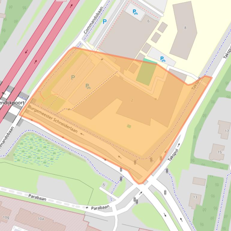 Kaart van postcodegebied 4706EZ.