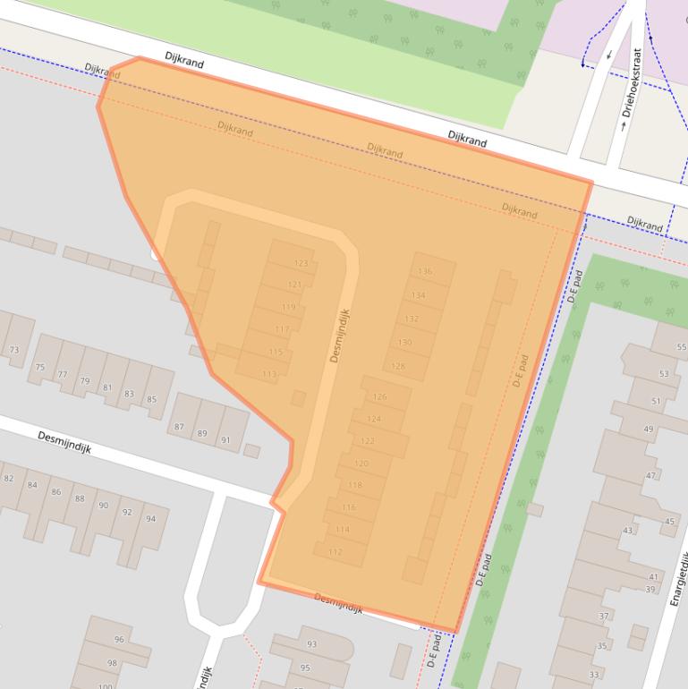 Kaart van postcodegebied 4706GN.