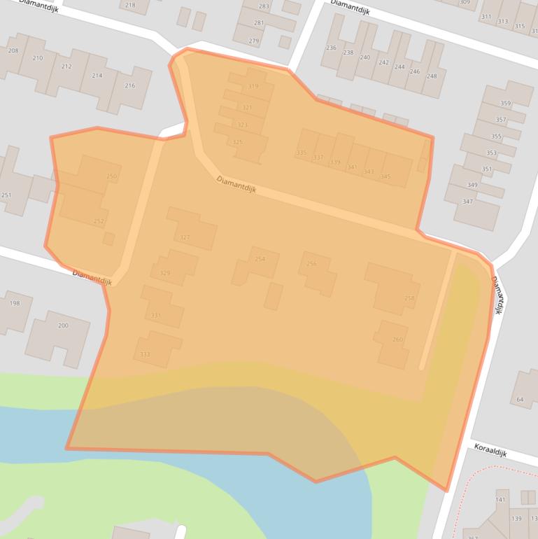 Kaart van postcodegebied 4706HL.