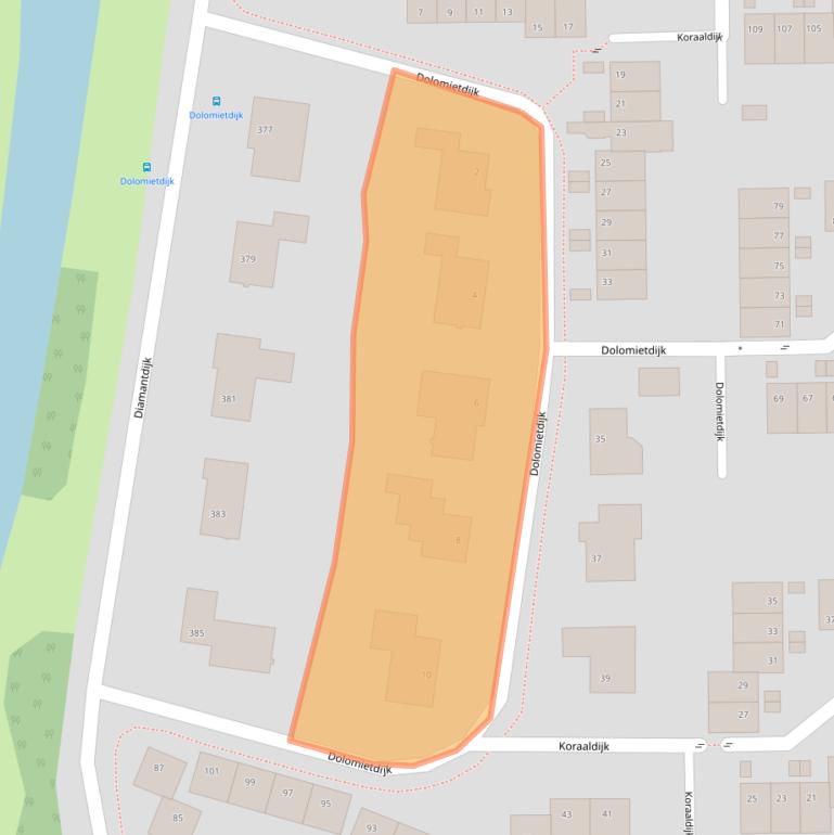 Kaart van postcodegebied 4706HP.