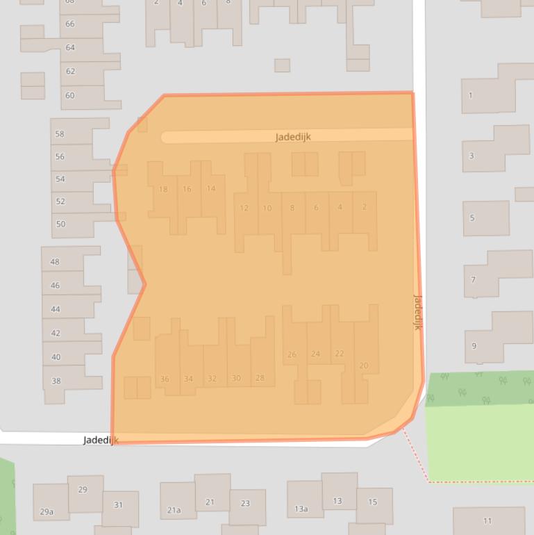 Kaart van postcodegebied 4706KM.