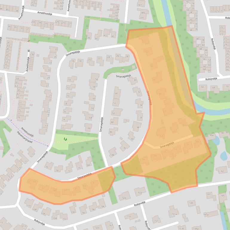 Kaart van postcodegebied 4706MC.