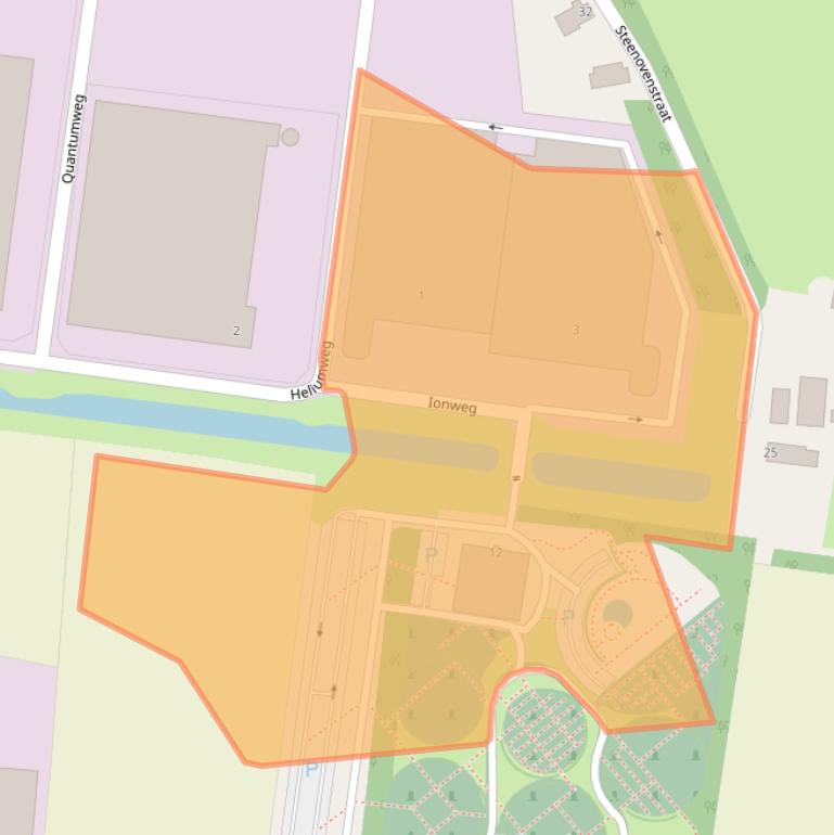 Kaart van postcodegebied 4706NS.