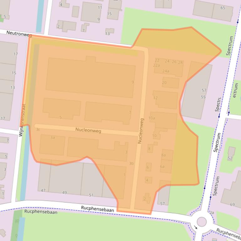 Kaart van postcodegebied 4706PZ.