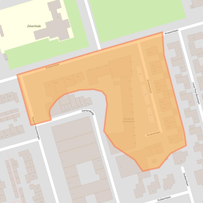 Kaart van postcodegebied 4707BM.