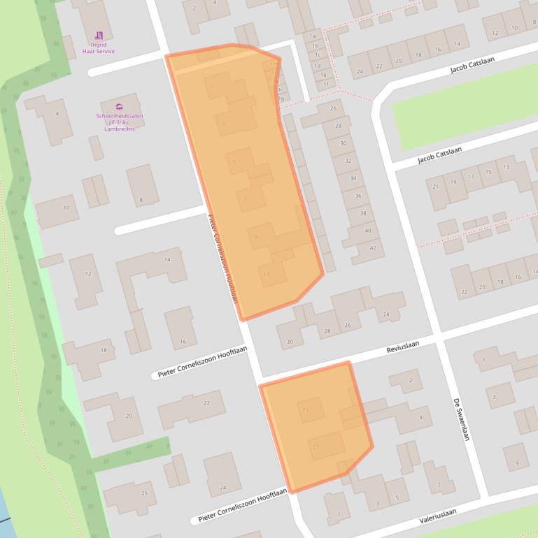 Kaart van postcodegebied 4707BN.