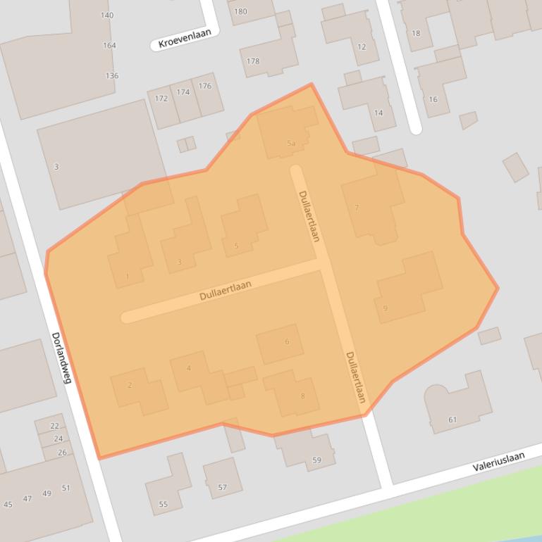 Kaart van postcodegebied 4707CB.