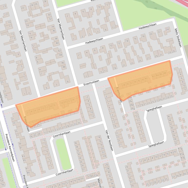 Kaart van postcodegebied 4707HG.