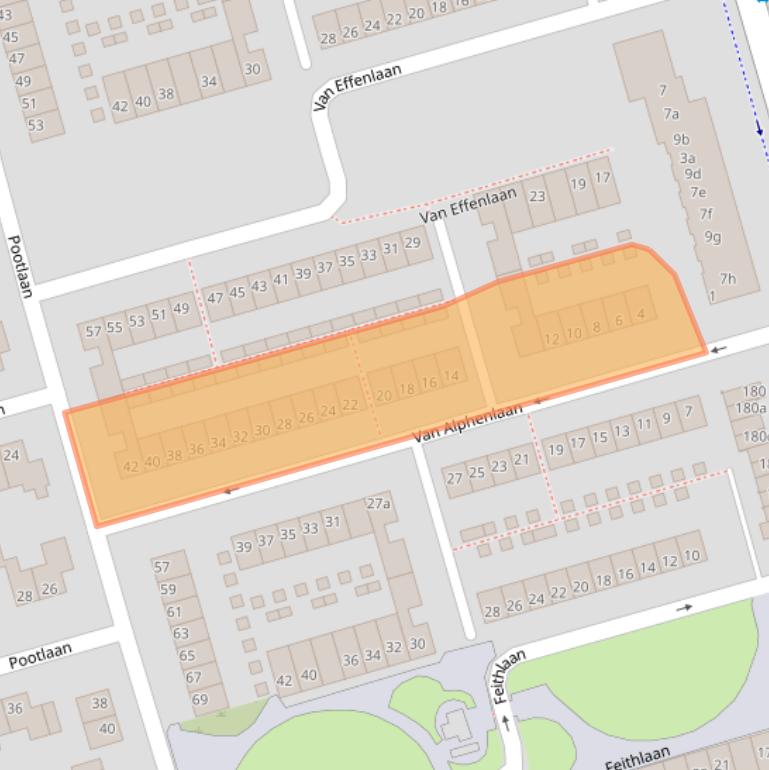 Kaart van postcodegebied 4707JK.