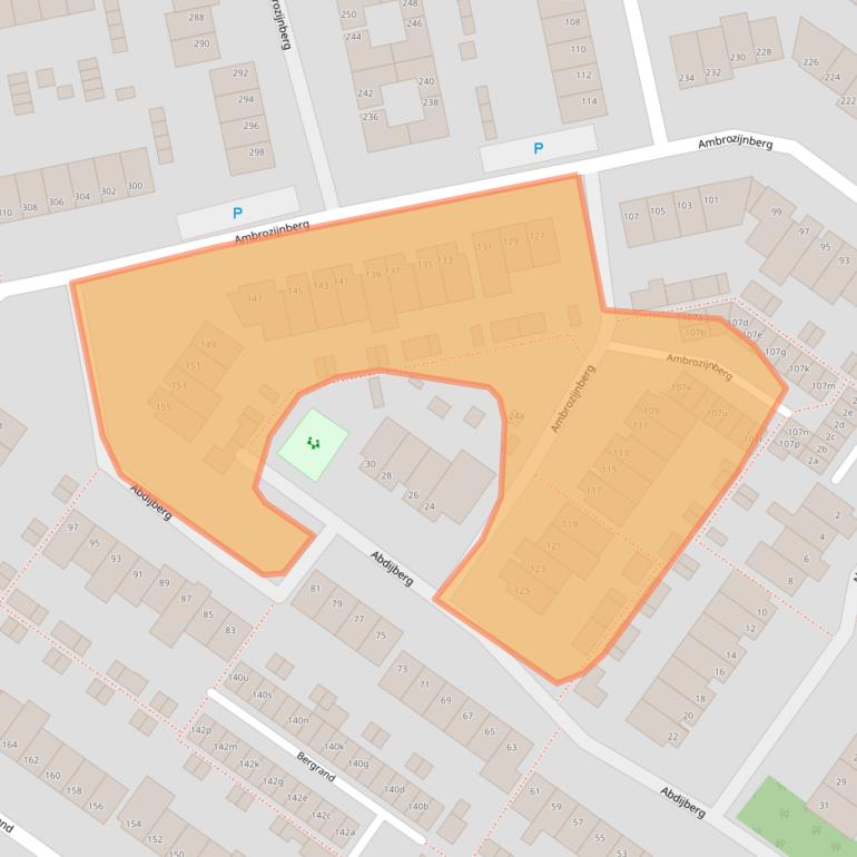 Kaart van postcodegebied 4707MN.