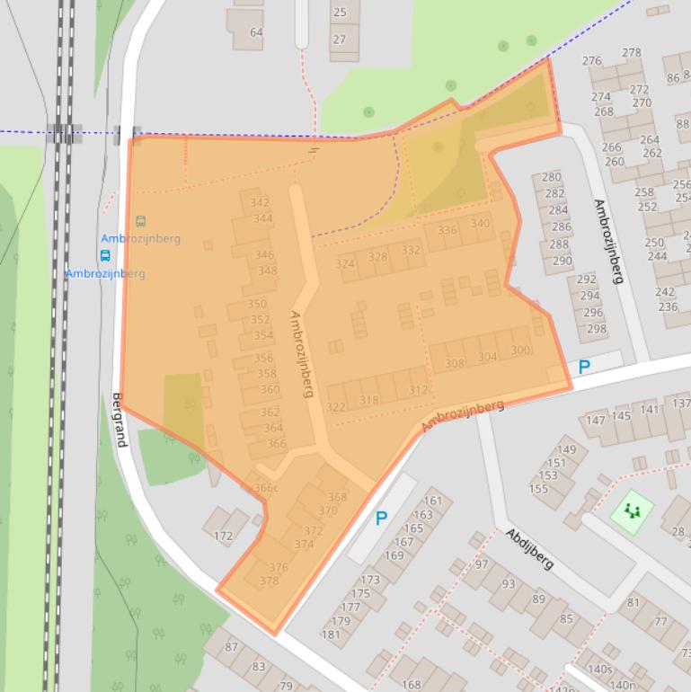Kaart van postcodegebied 4707MT.