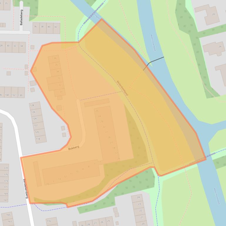 Kaart van postcodegebied 4707SR.