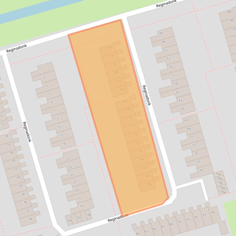 Kaart van postcodegebied 4707TS.