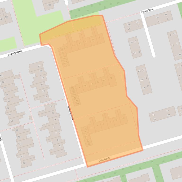 Kaart van postcodegebied 4707VR.