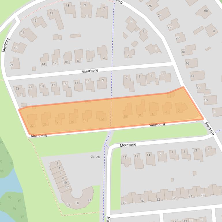 Kaart van postcodegebied 4708NC.