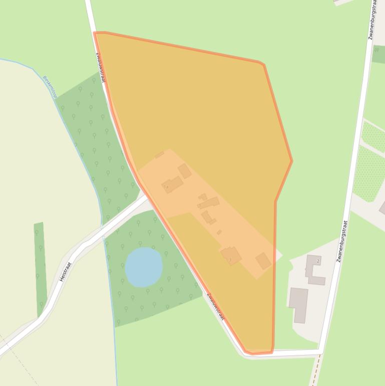 Kaart van postcodegebied 4708PD.