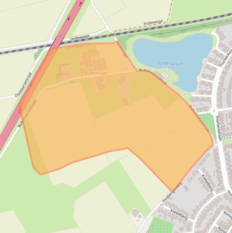 Kaart van postcodegebied 4708SK.