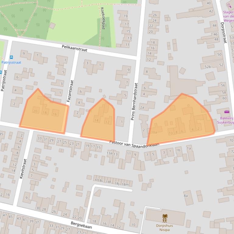 Kaart van postcodegebied 4709AH.
