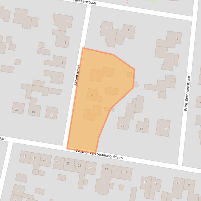 Kaart van postcodegebied 4709AX.