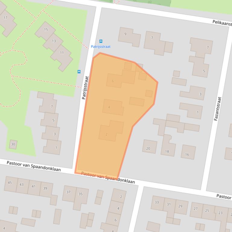 Kaart van postcodegebied 4709BB.