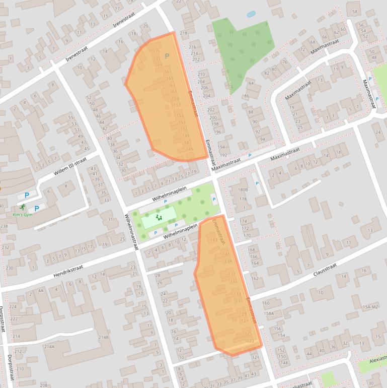 Kaart van postcodegebied 4711AR.