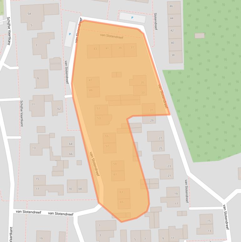 Kaart van postcodegebied 4715EB.