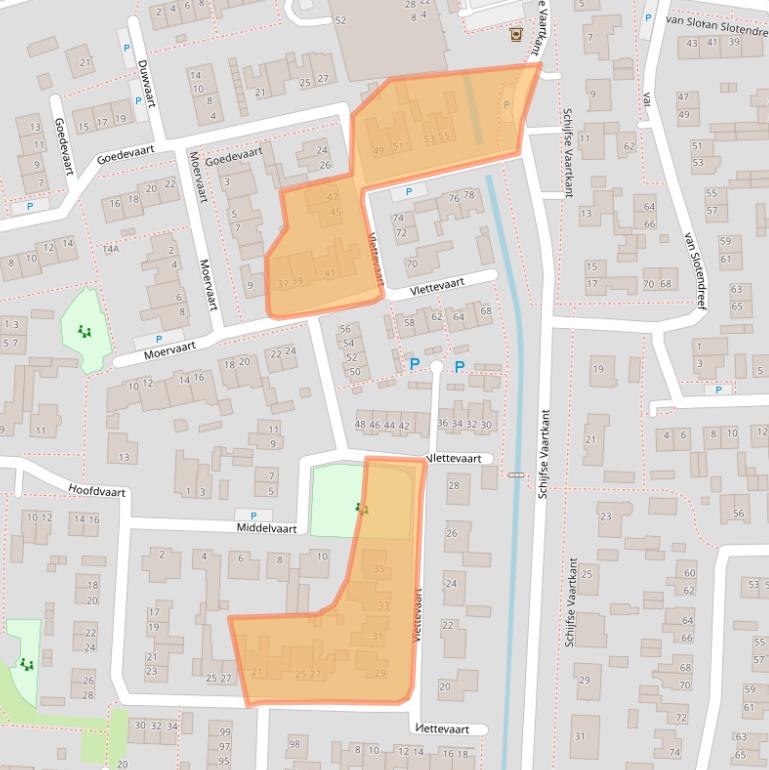 Kaart van postcodegebied 4715EZ.