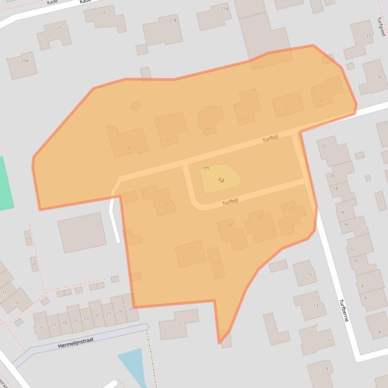 Kaart van postcodegebied 4715GL.