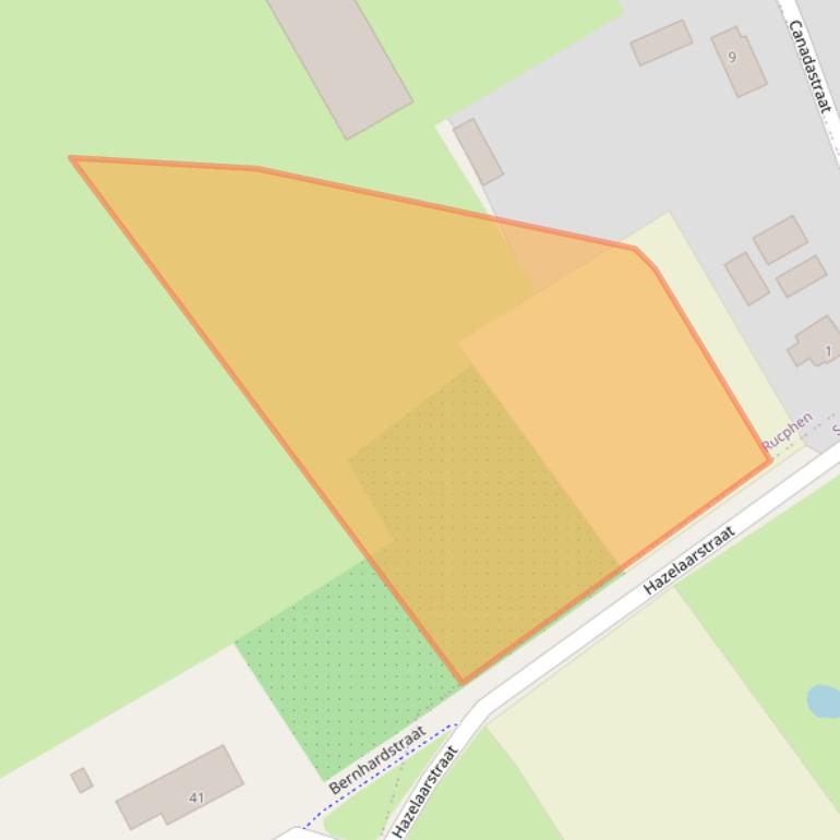 Kaart van postcodegebied 4715PV.