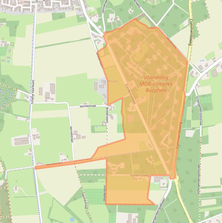 Kaart van postcodegebied 4715SC.