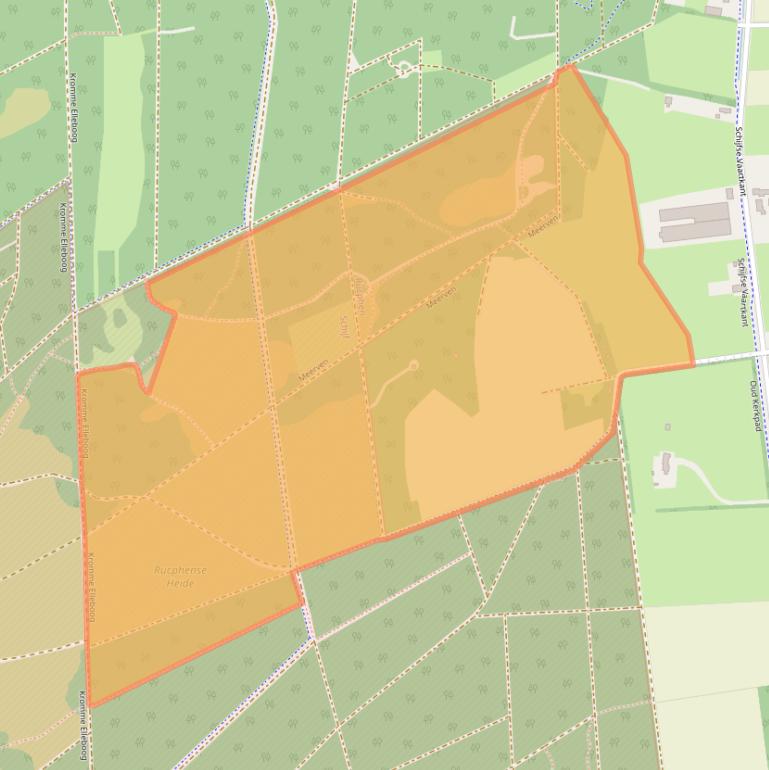 Kaart van postcodegebied 4715SL.