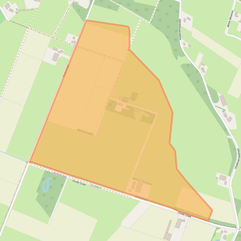 Kaart van postcodegebied 4722SK.