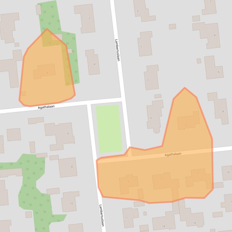 Kaart van postcodegebied 4724BP.