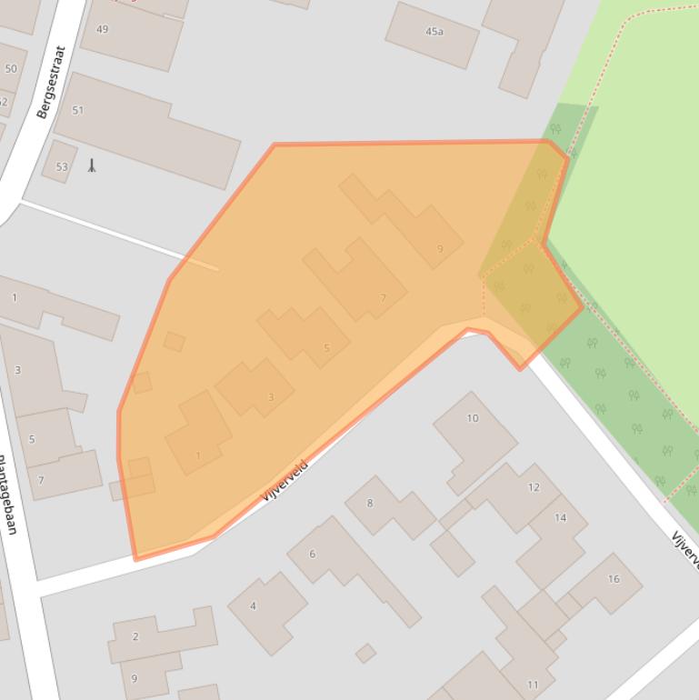 Kaart van postcodegebied 4724EA.