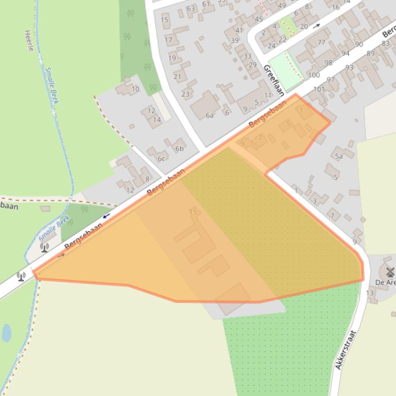 Kaart van postcodegebied 4724SV.