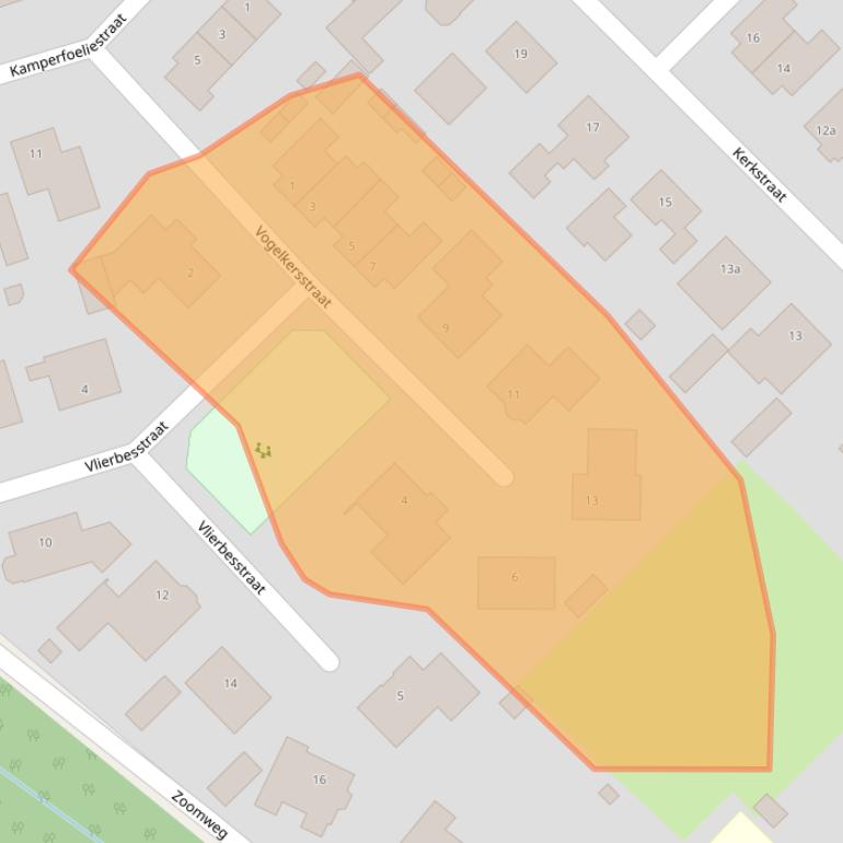 Kaart van postcodegebied 4725BA.