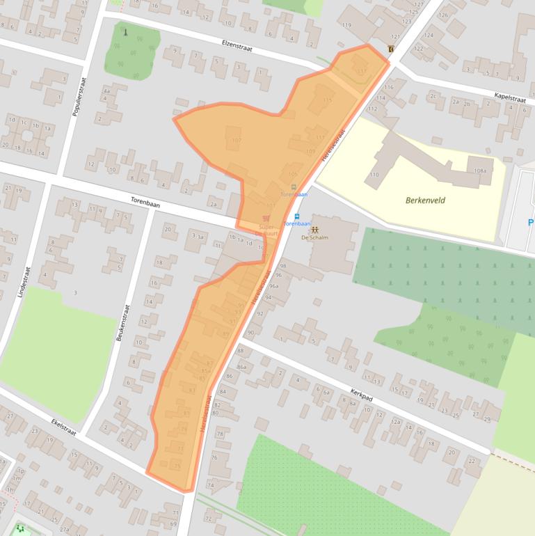 Kaart van postcodegebied 4726AC.