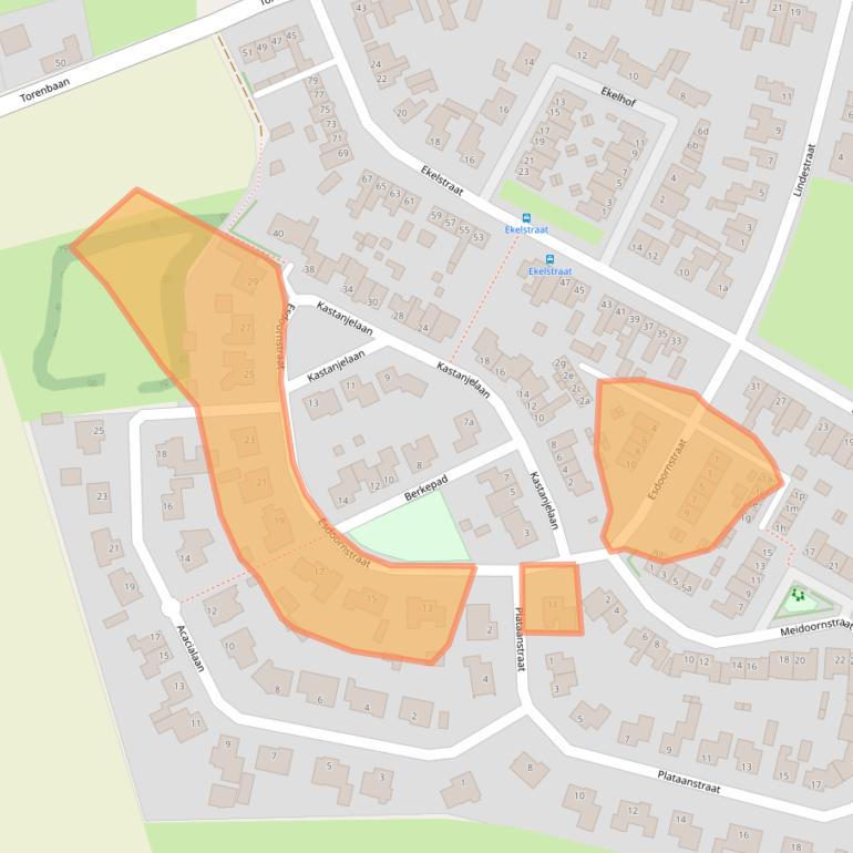 Kaart van postcodegebied 4726BS.