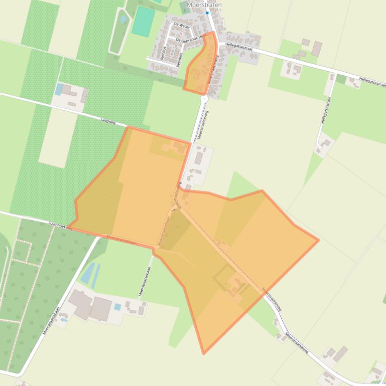 Kaart van postcodegebied 4727SK.