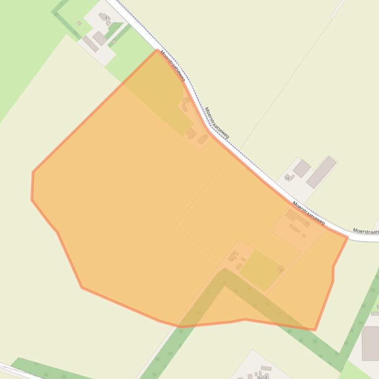 Kaart van postcodegebied 4727SW.