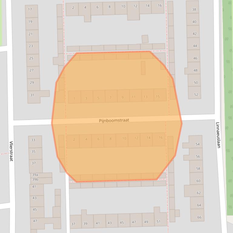 Kaart van postcodegebied 4731AT.