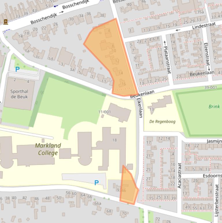 Kaart van postcodegebied 4731CR.