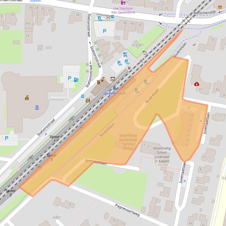 Kaart van postcodegebied 4731CS.