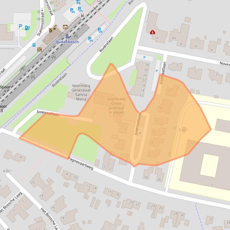 Kaart van postcodegebied 4731CV.