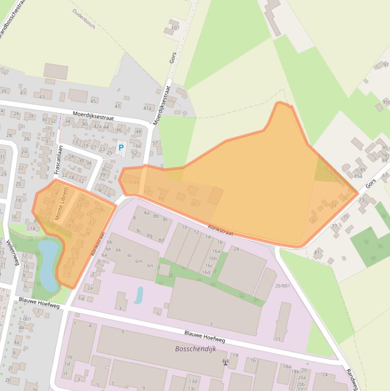 Kaart van postcodegebied 4731DL.