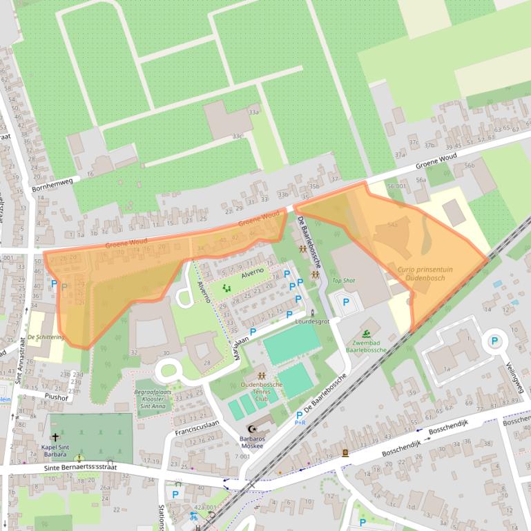 Kaart van postcodegebied 4731GV.