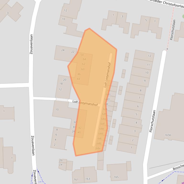 Kaart van postcodegebied 4731GX.