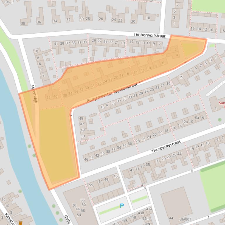 Kaart van postcodegebied 4731KW.