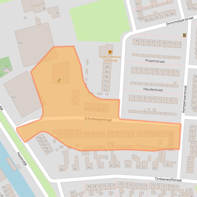 Kaart van postcodegebied 4731LH.