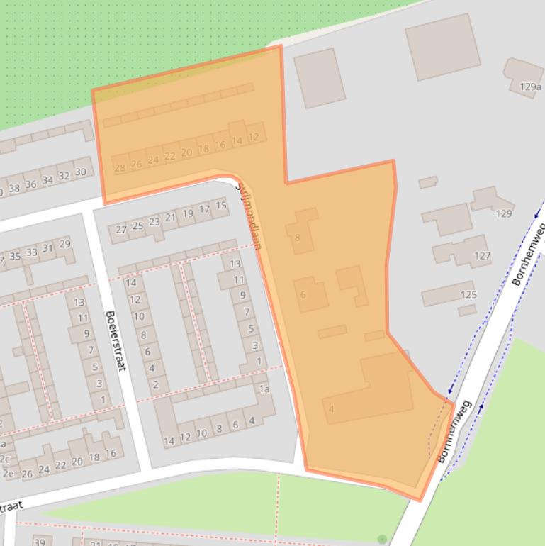 Kaart van postcodegebied 4731LT.